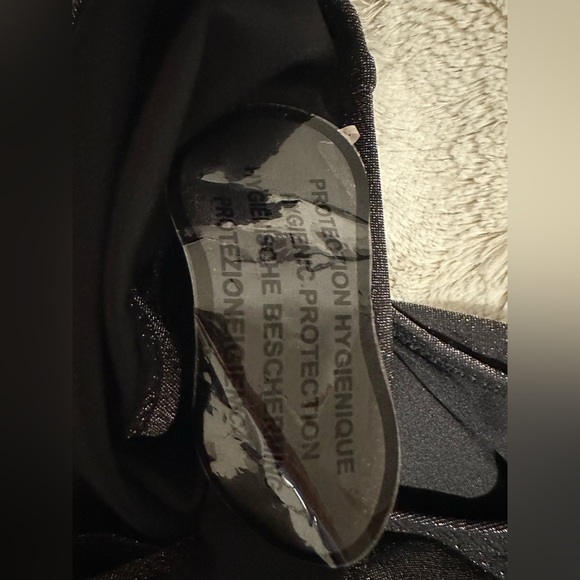 Robert Graham Black Metallic Shimmer Swim Bikini Bottom - Picture 5 of 6